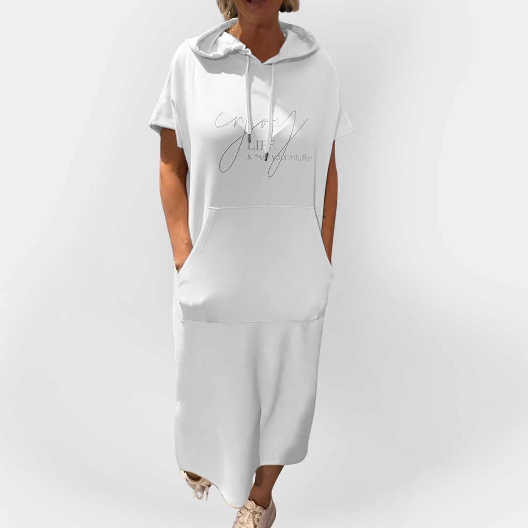 Kasdienė Suknelė su Kapišonu