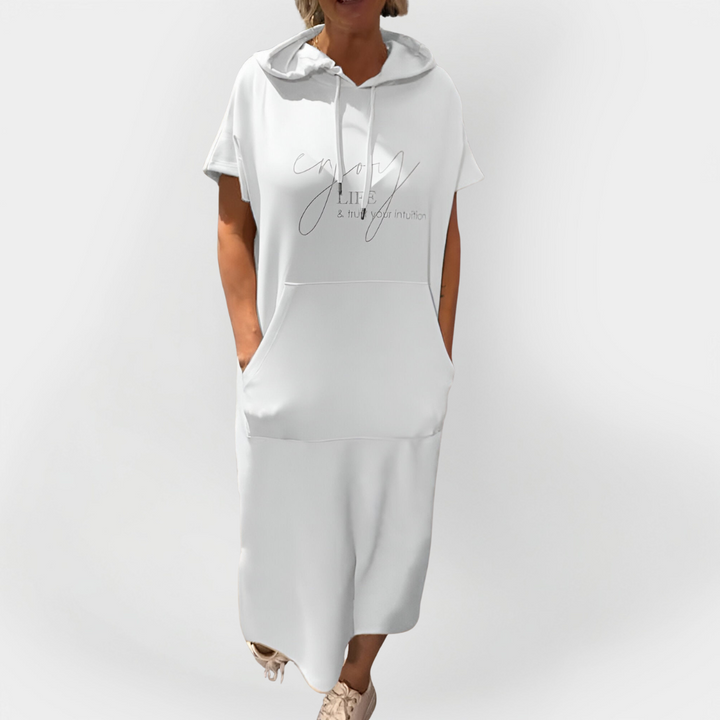 Kasdienė Suknelė su Kapišonu