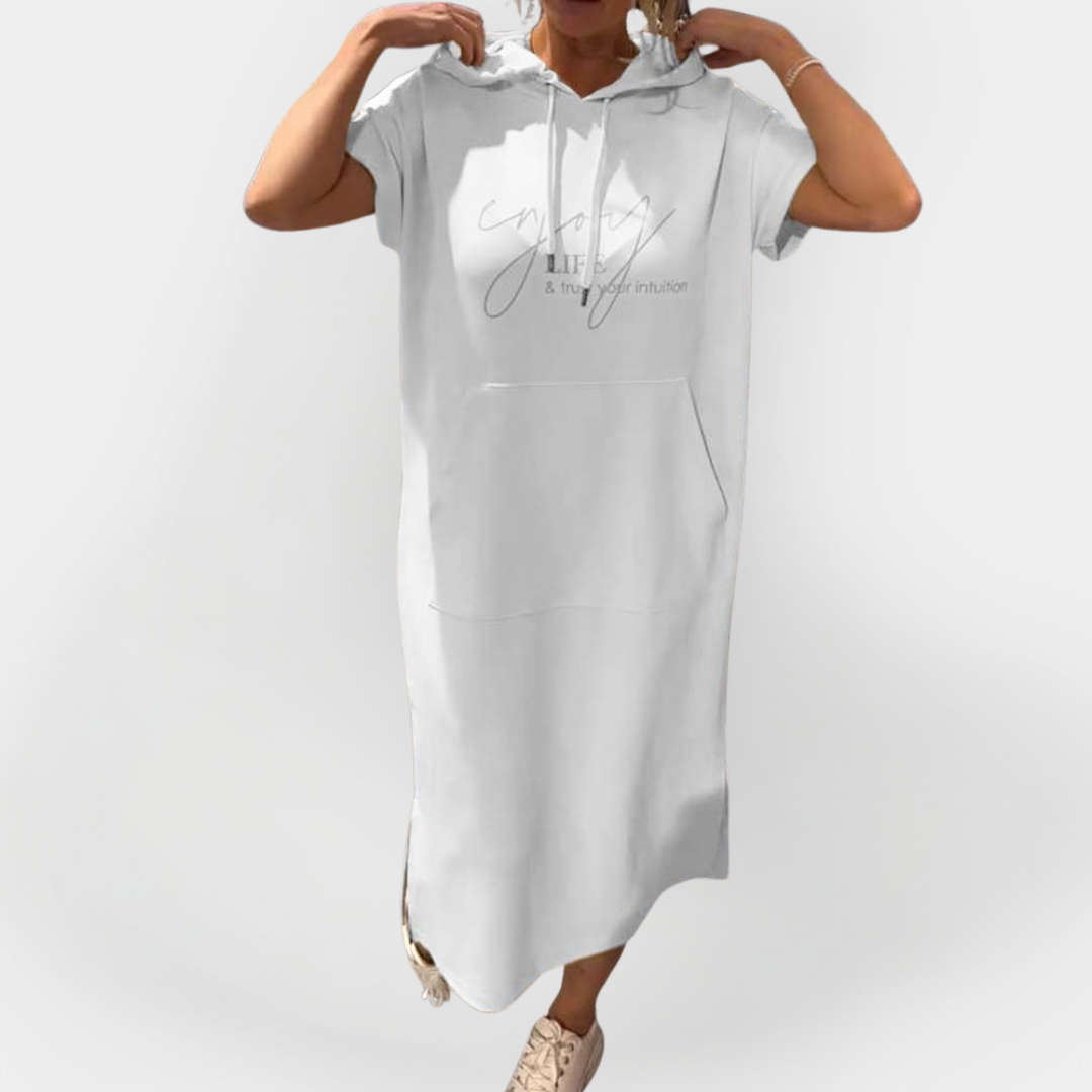 Kasdienė Suknelė su Kapišonu