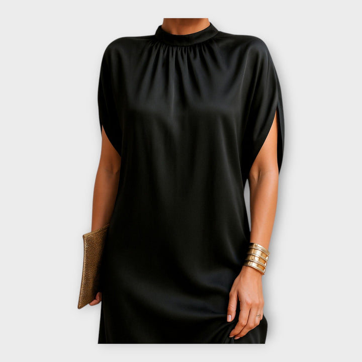 Stilinga mini suknelė su retro akcentais