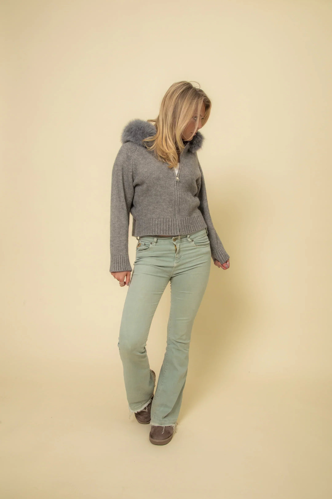 Anna - Liemenė iš dirbtinio kailio