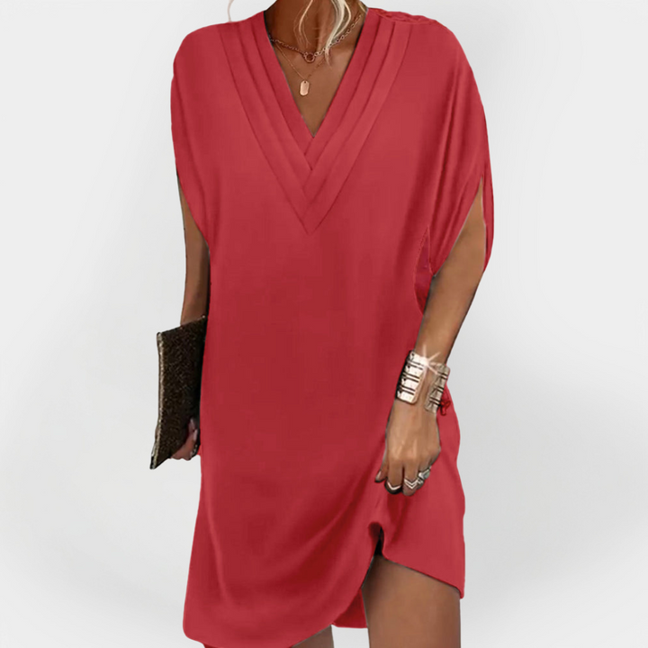 Stilinga Suknelė su Flattering Linija