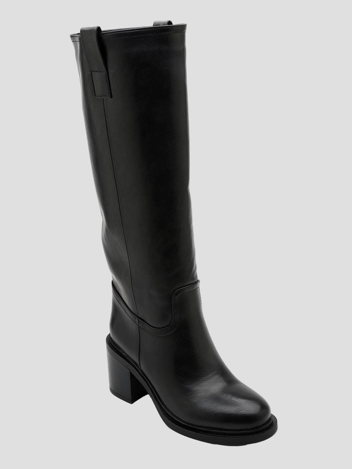 Samira - Elegantiški juodi aukšti batai