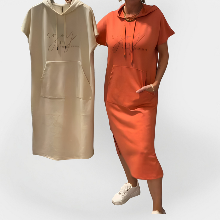 Kasdienė Suknelė su Kapišonu