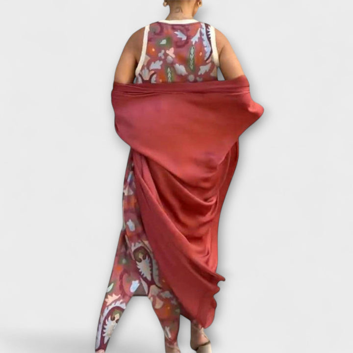 Selviane - Maksimalus suknelė su atitinkamu kardiganu