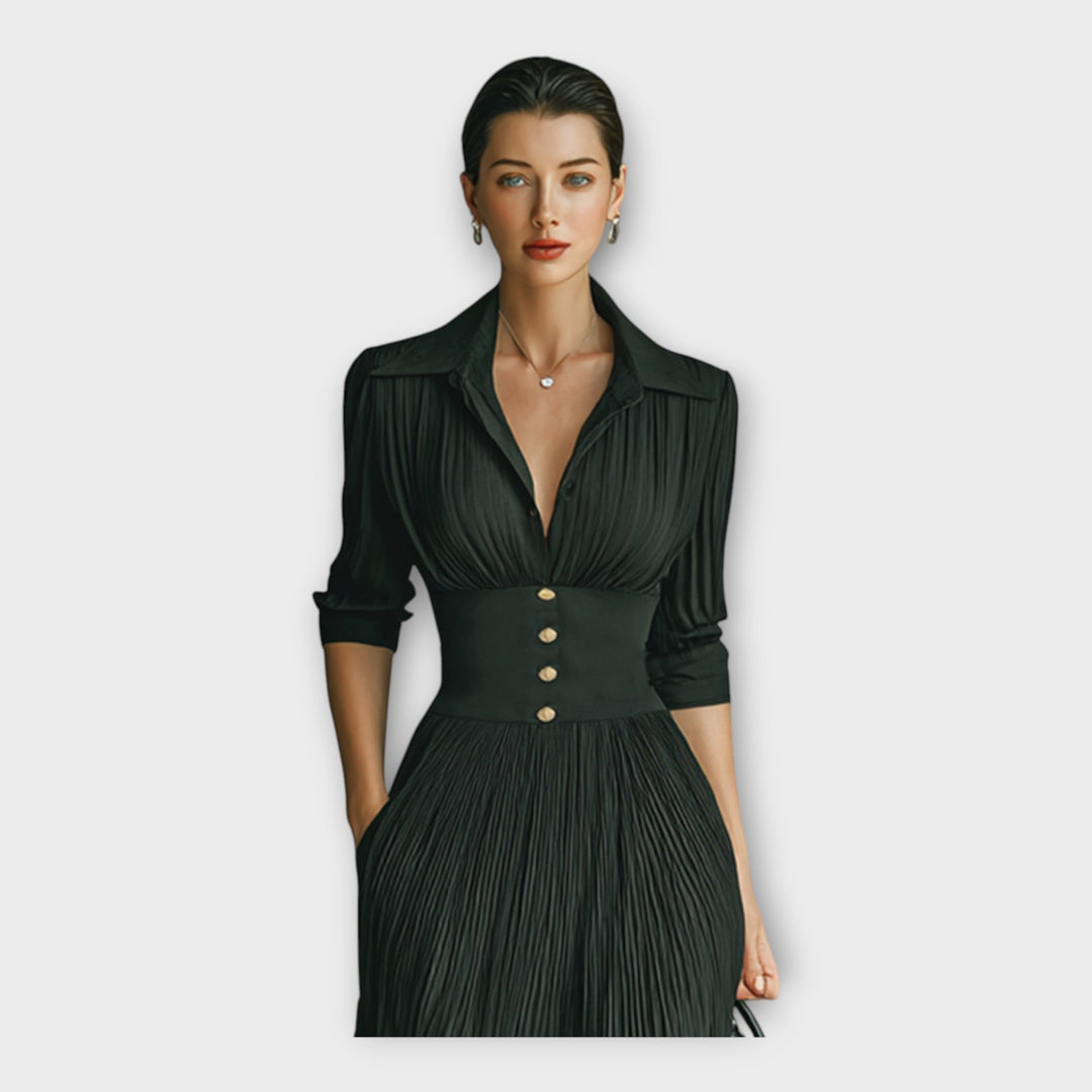 Ilga suknelė su išskirtine elegancija