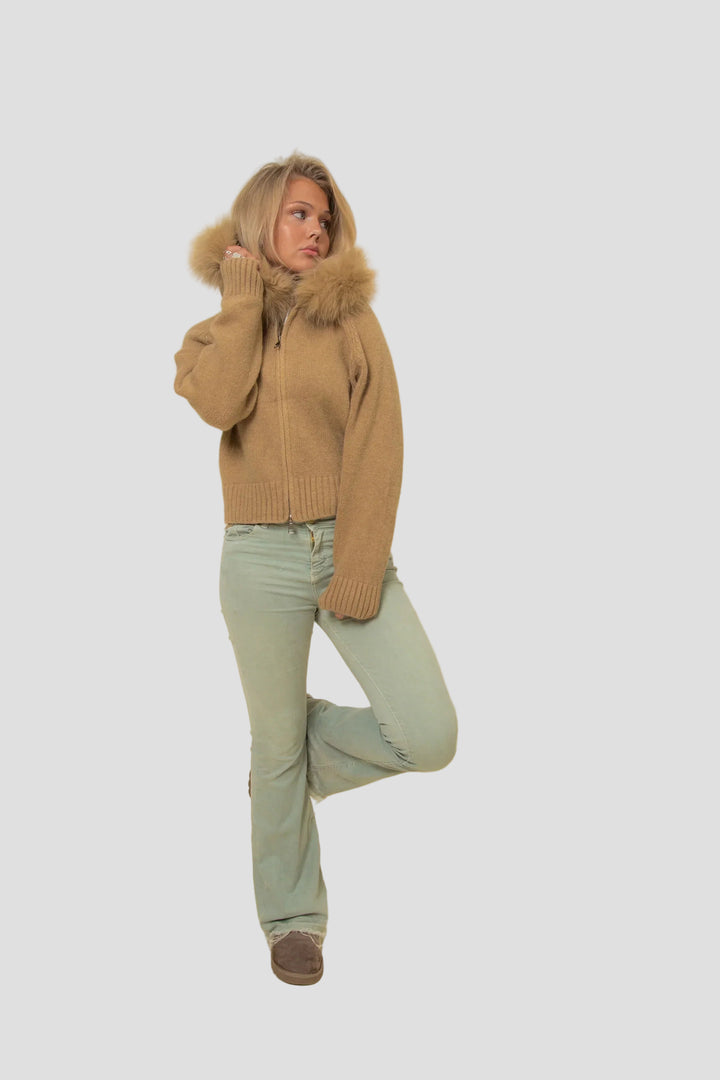 Anna - Liemenė iš dirbtinio kailio