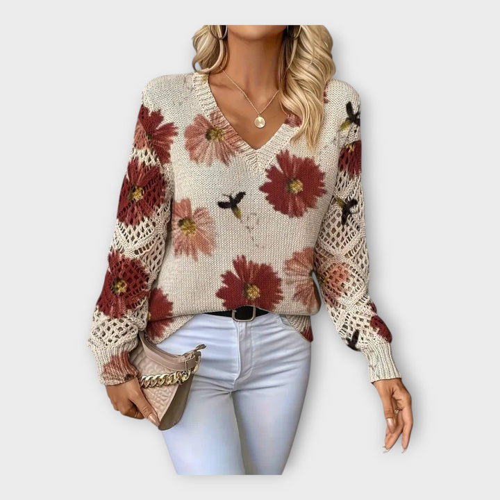 Megztinis su Nėriniais