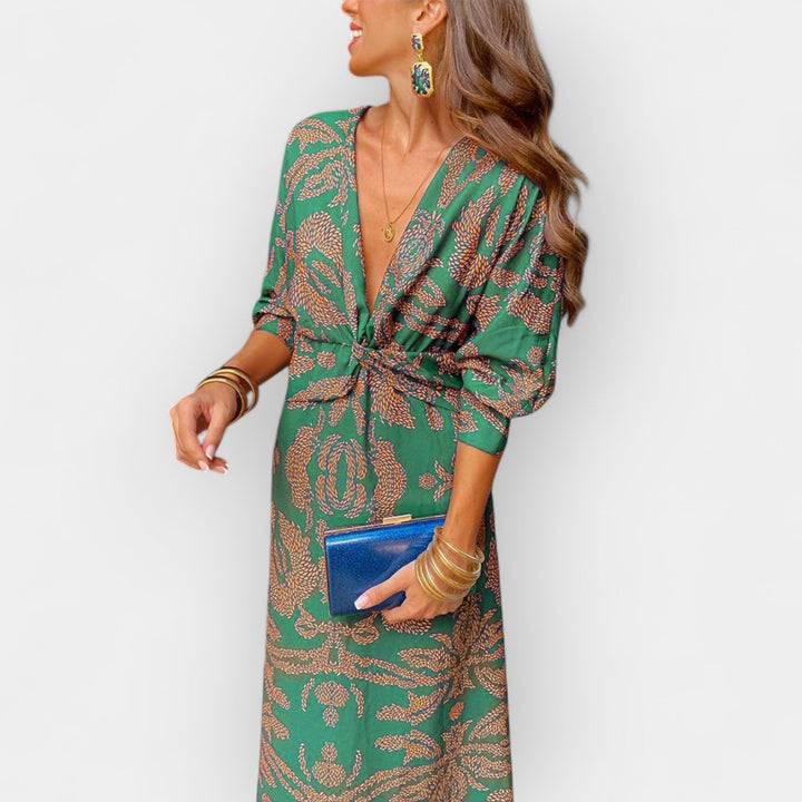 Minimalist Satin Dress