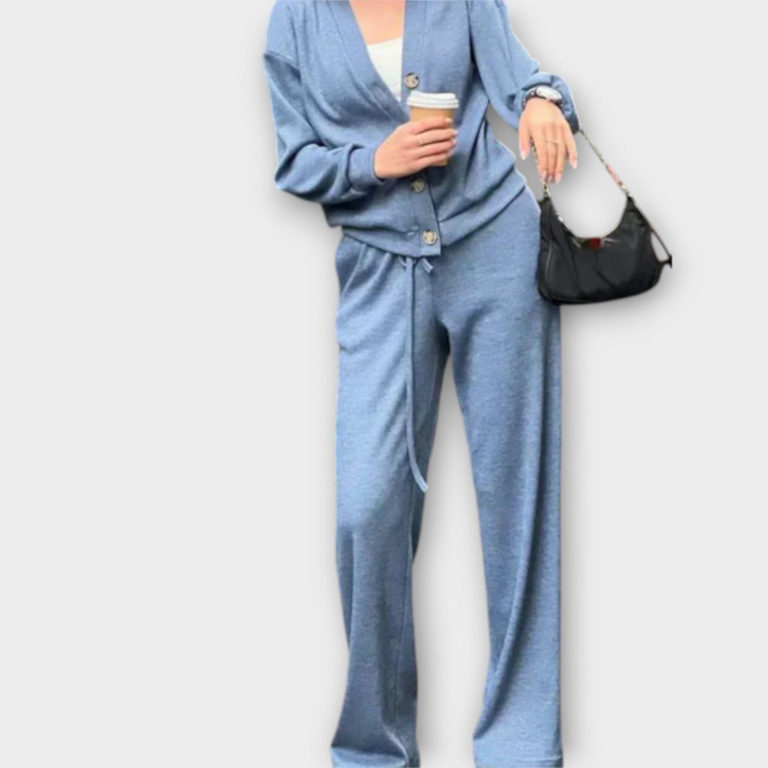 Chantal – Kardiganas ir Kelnės Rinkinys