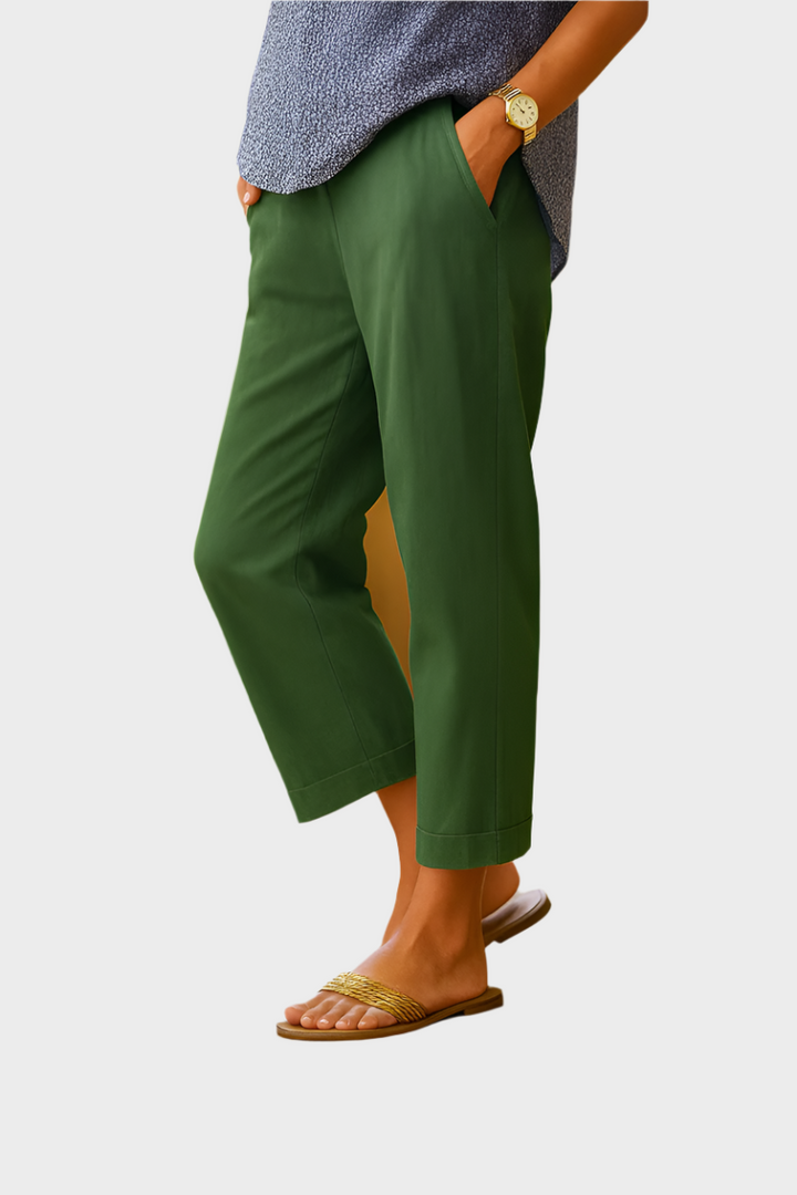 Lininės ir Medvilninės Vasaros Kelnės