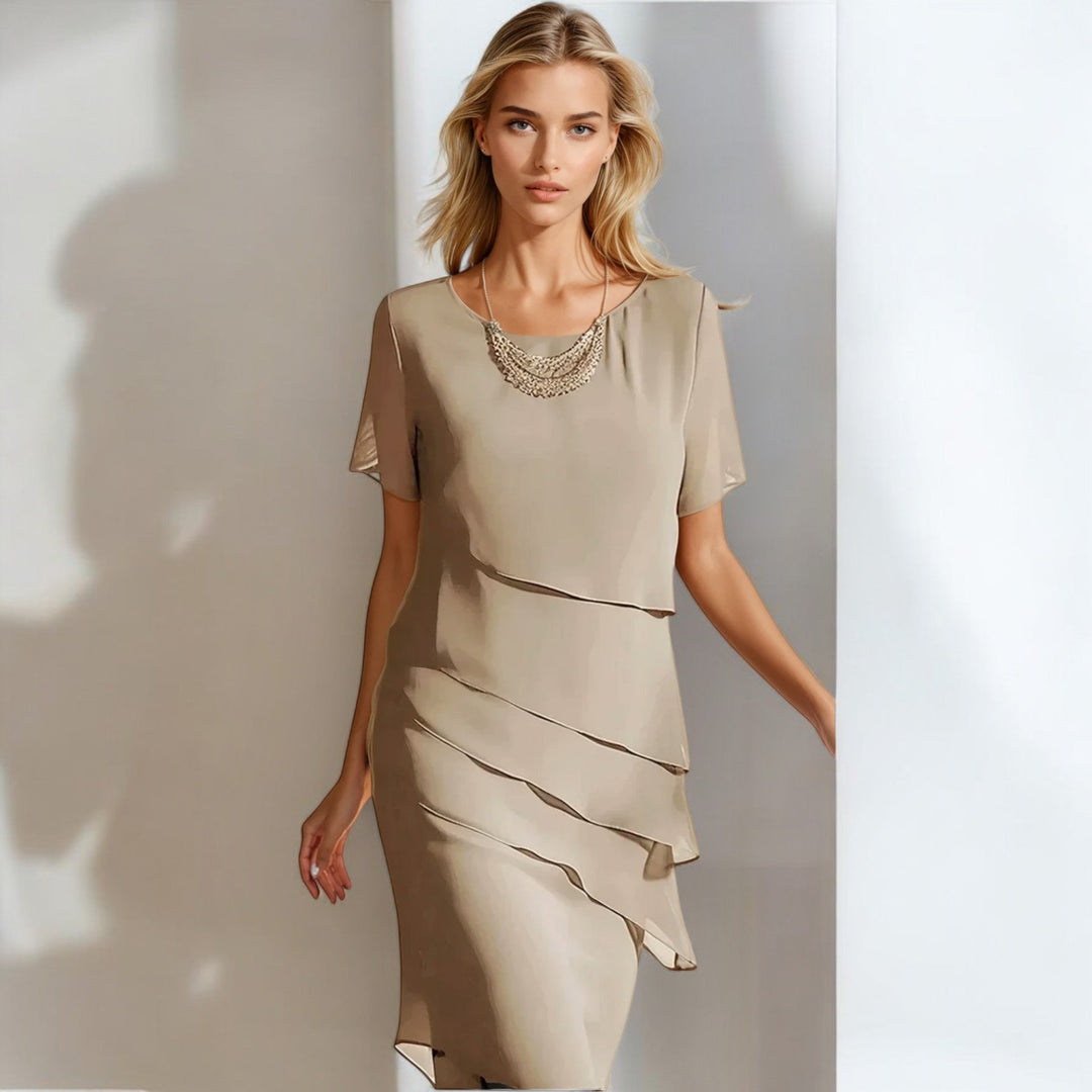 Stilinga Šifono Suknelė
