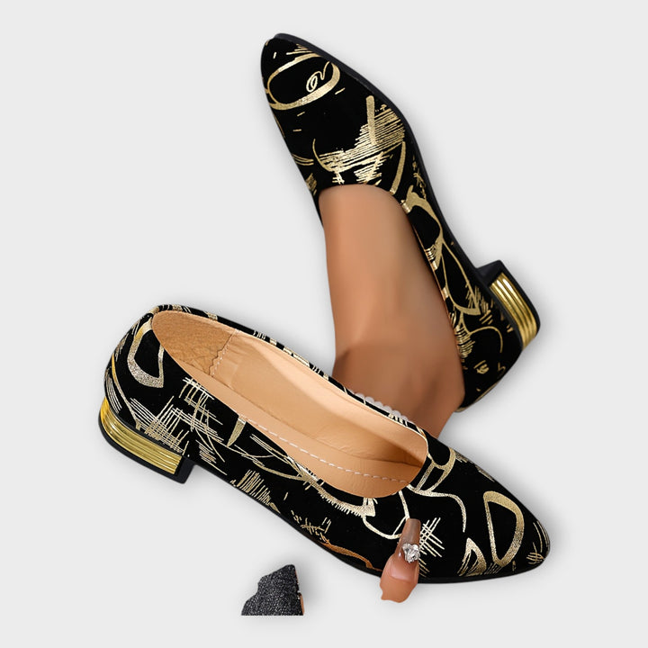 Elegantiškos balerinos su subtiliais detalėmis