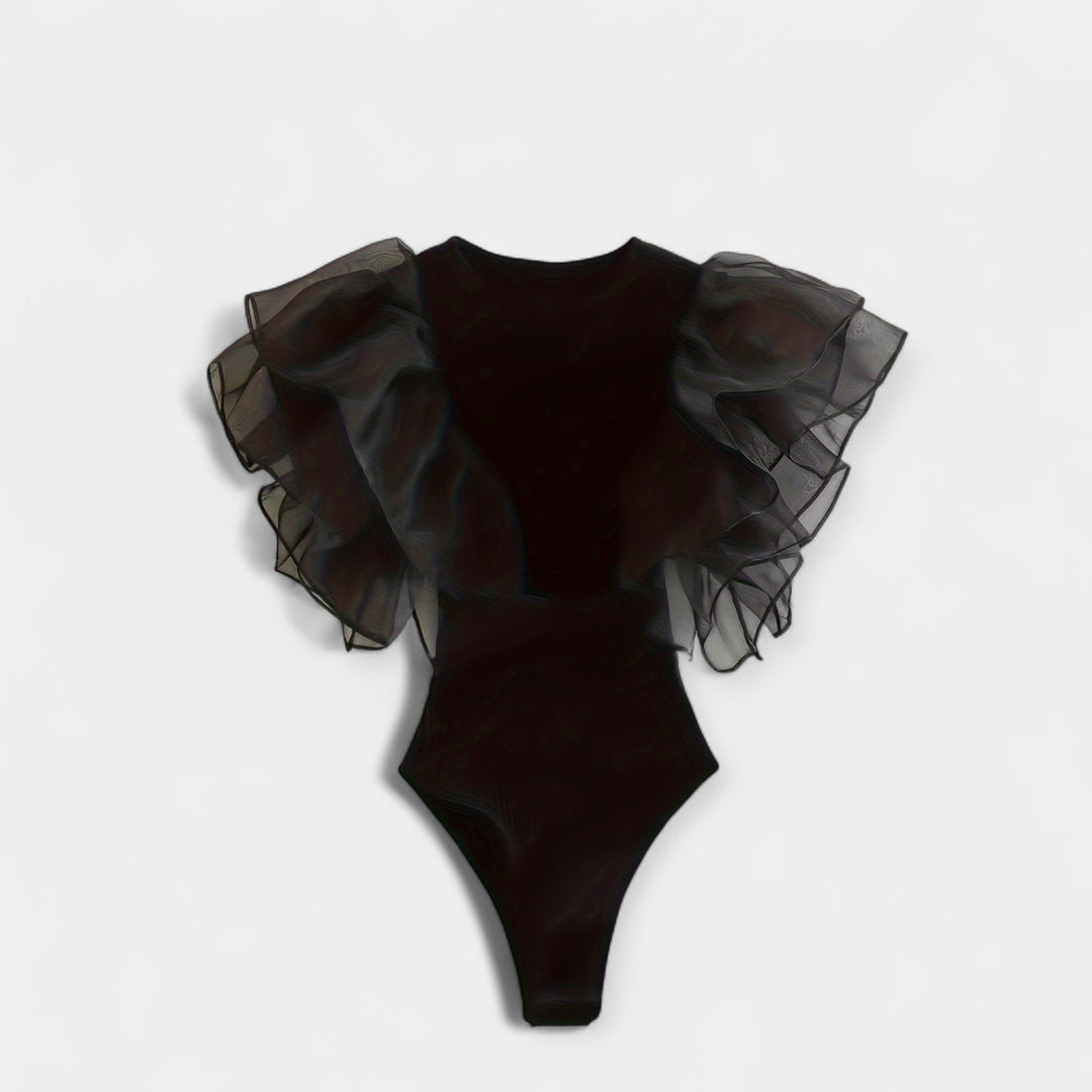 Korsetas su Raglan Rankovėmis