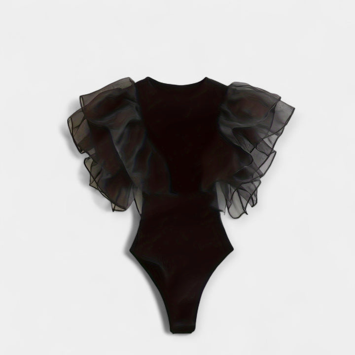 Korsetas su Raglan Rankovėmis