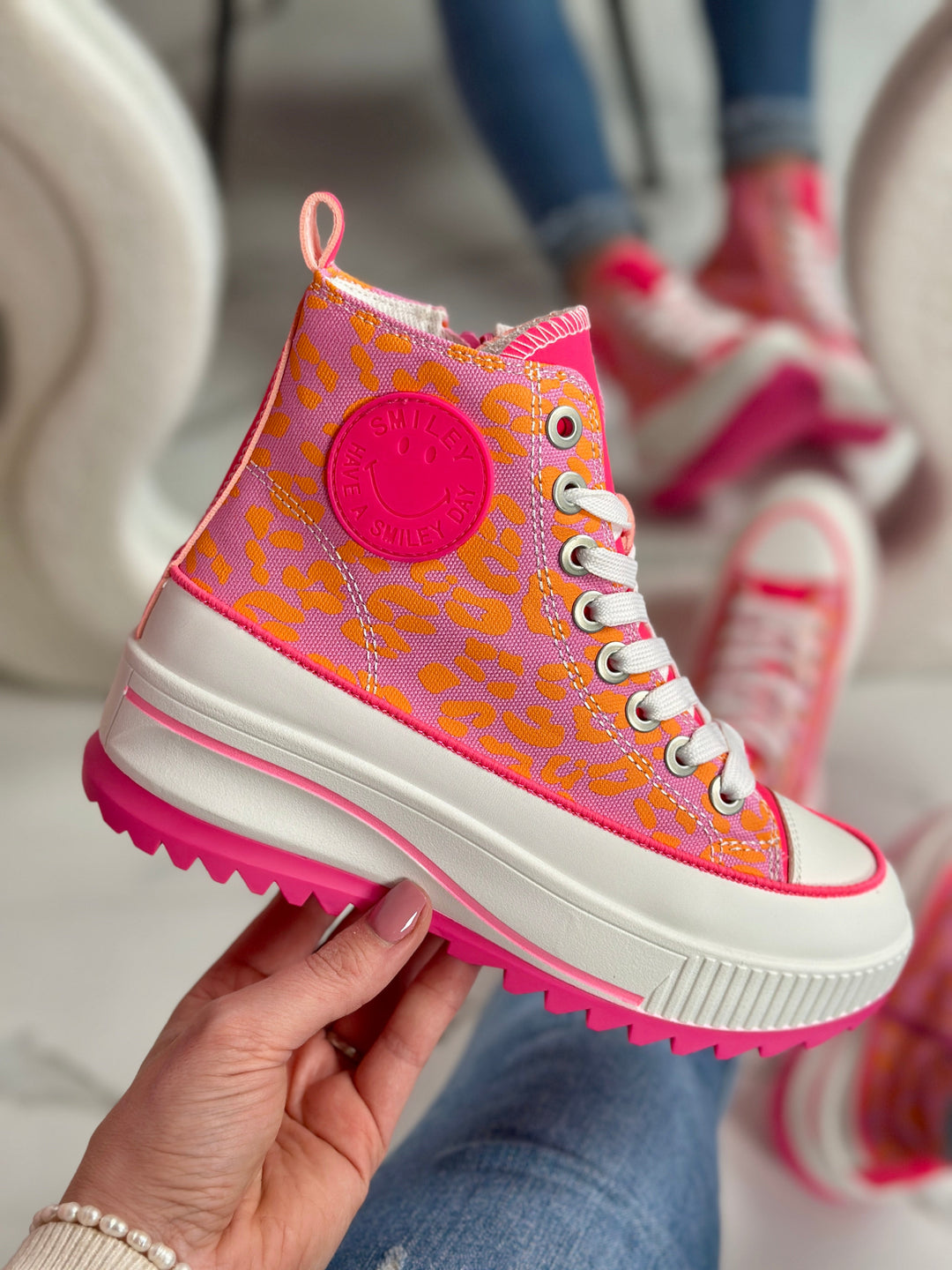 Smills Fuksijos Sneakers