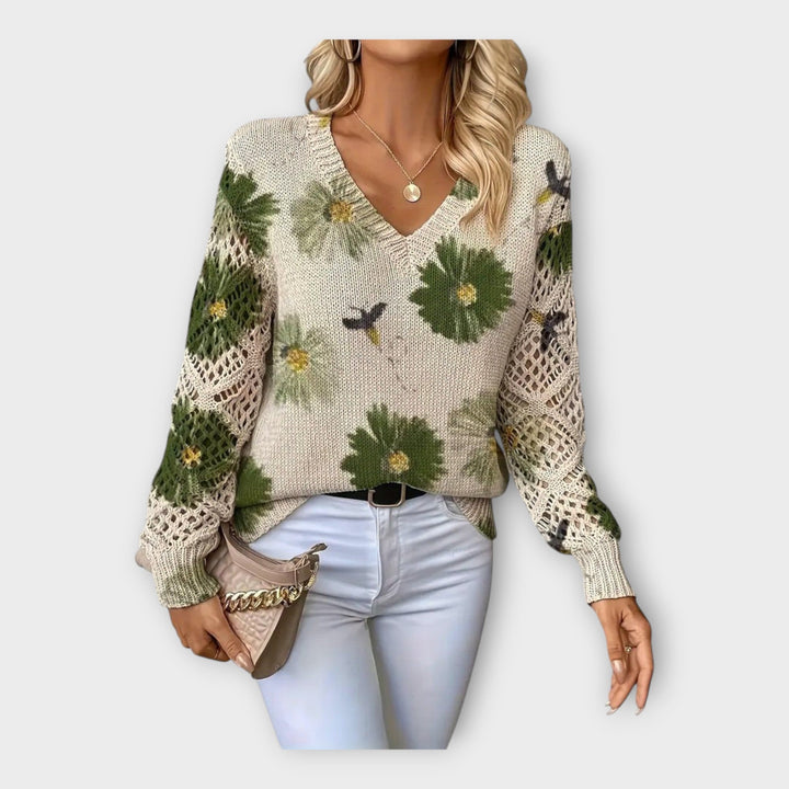 Megztinis su Nėriniais