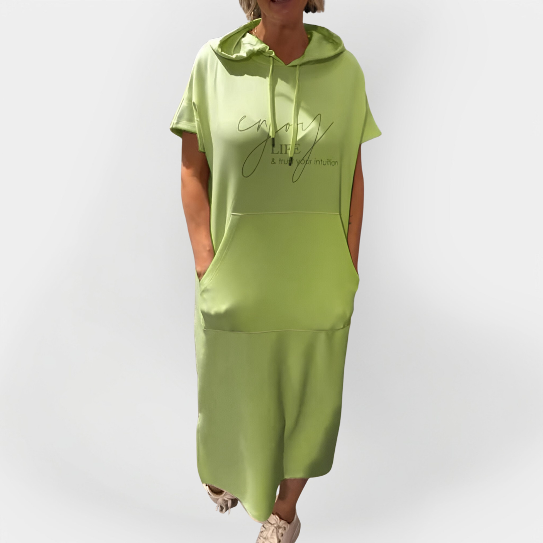 Kasdienė Suknelė su Kapišonu