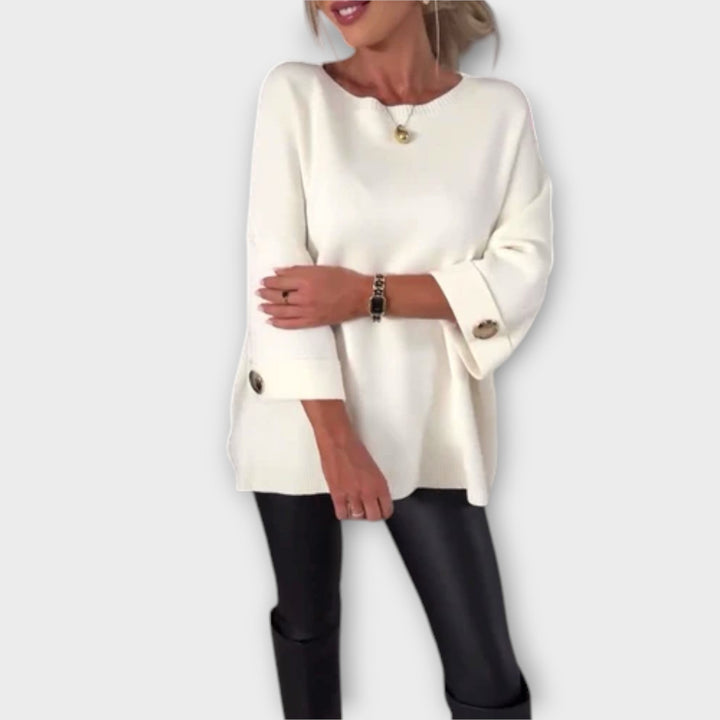 Isabel - Elegantiška Megzta Bluzonė