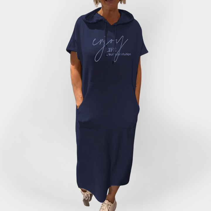 Kasdienė Suknelė su Kapišonu