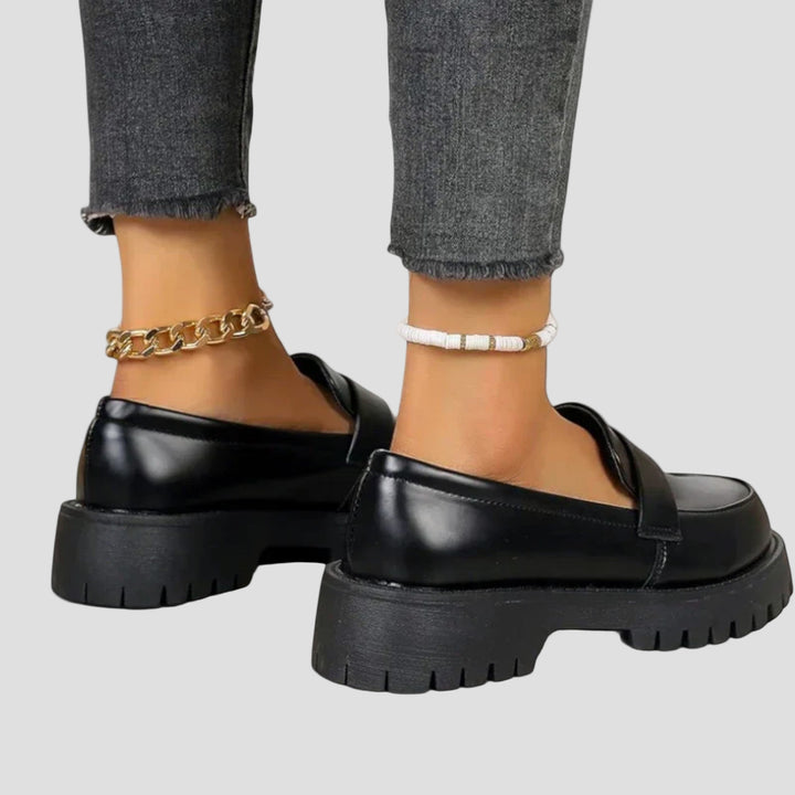 Živilė - Moteriški bateliai su satino kulnais