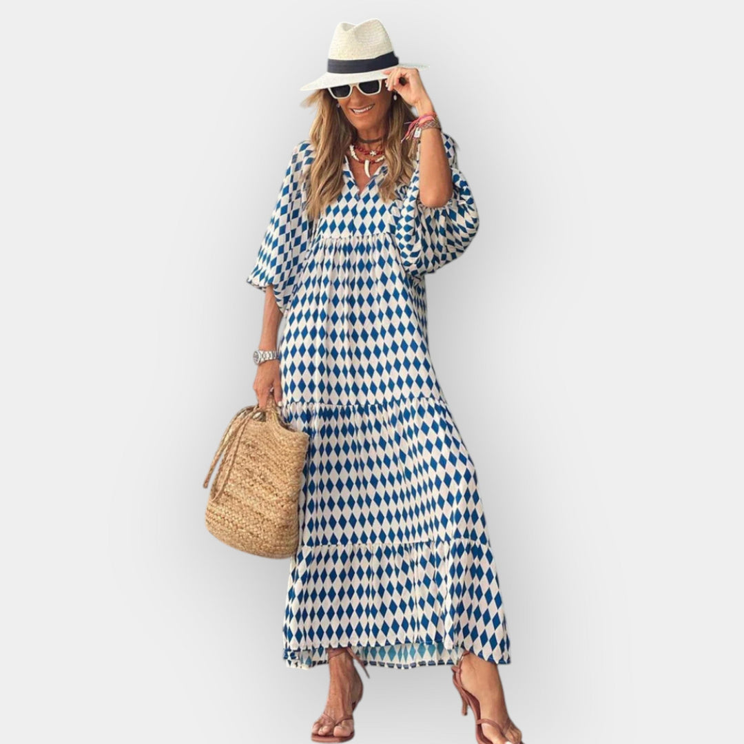 Floristinės Motyvo Suknelė