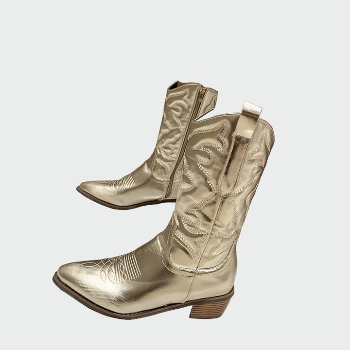 Metallic cowboy botai