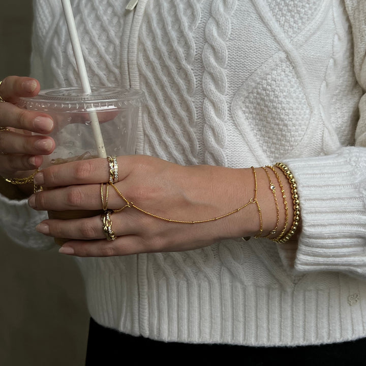 Auksinis Mykonos Apyrankė