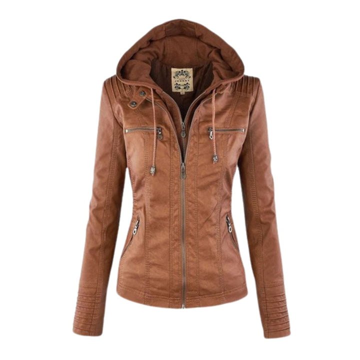 Laluna® | Odinė Moteriška Striukė