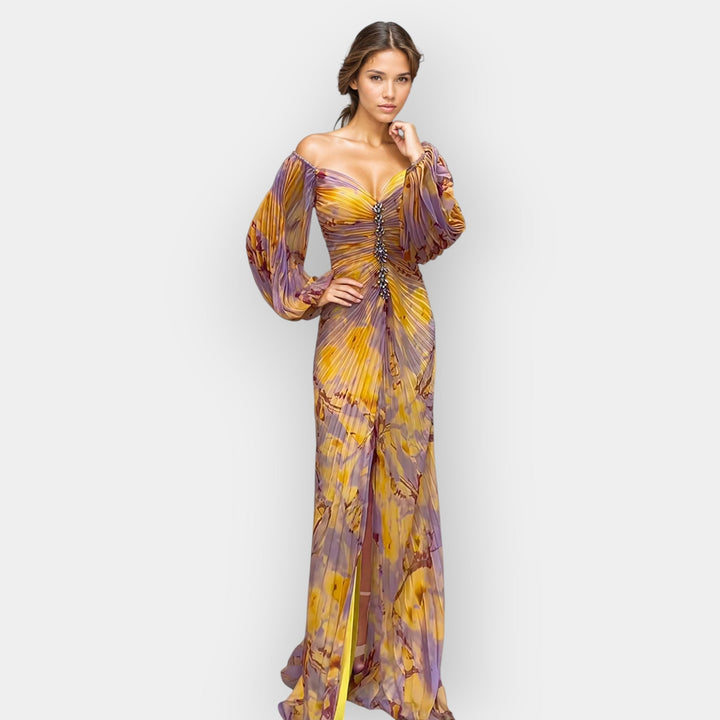 Lengva Suknelė su Iškirpte