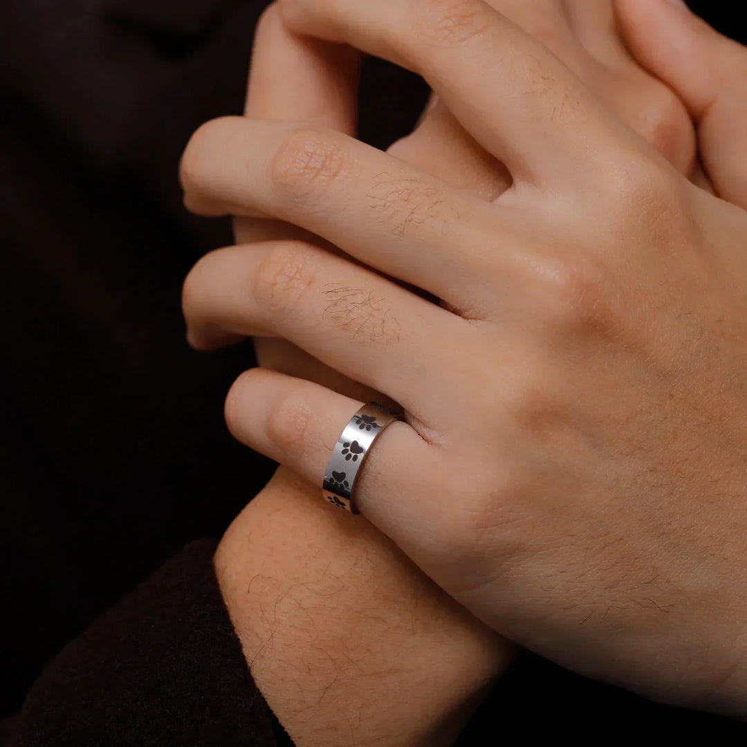 Bob - Žiedas su gyvūno pėdsaku