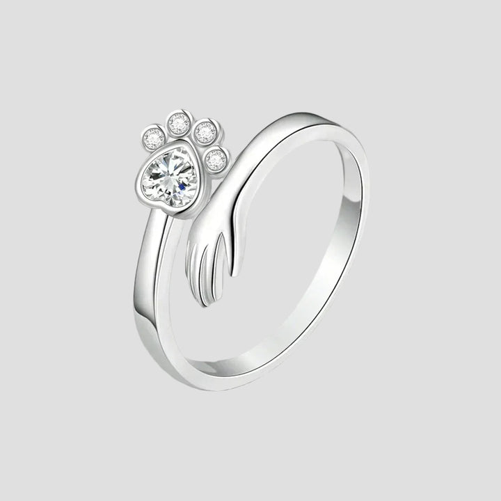 Mel - Reguliuojamas sidabrinis žiedas