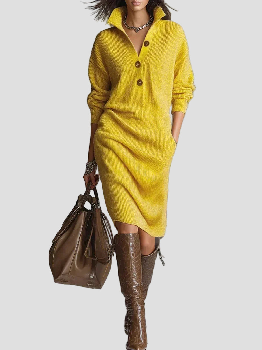 Geneviève - Midi megztinis suknelė