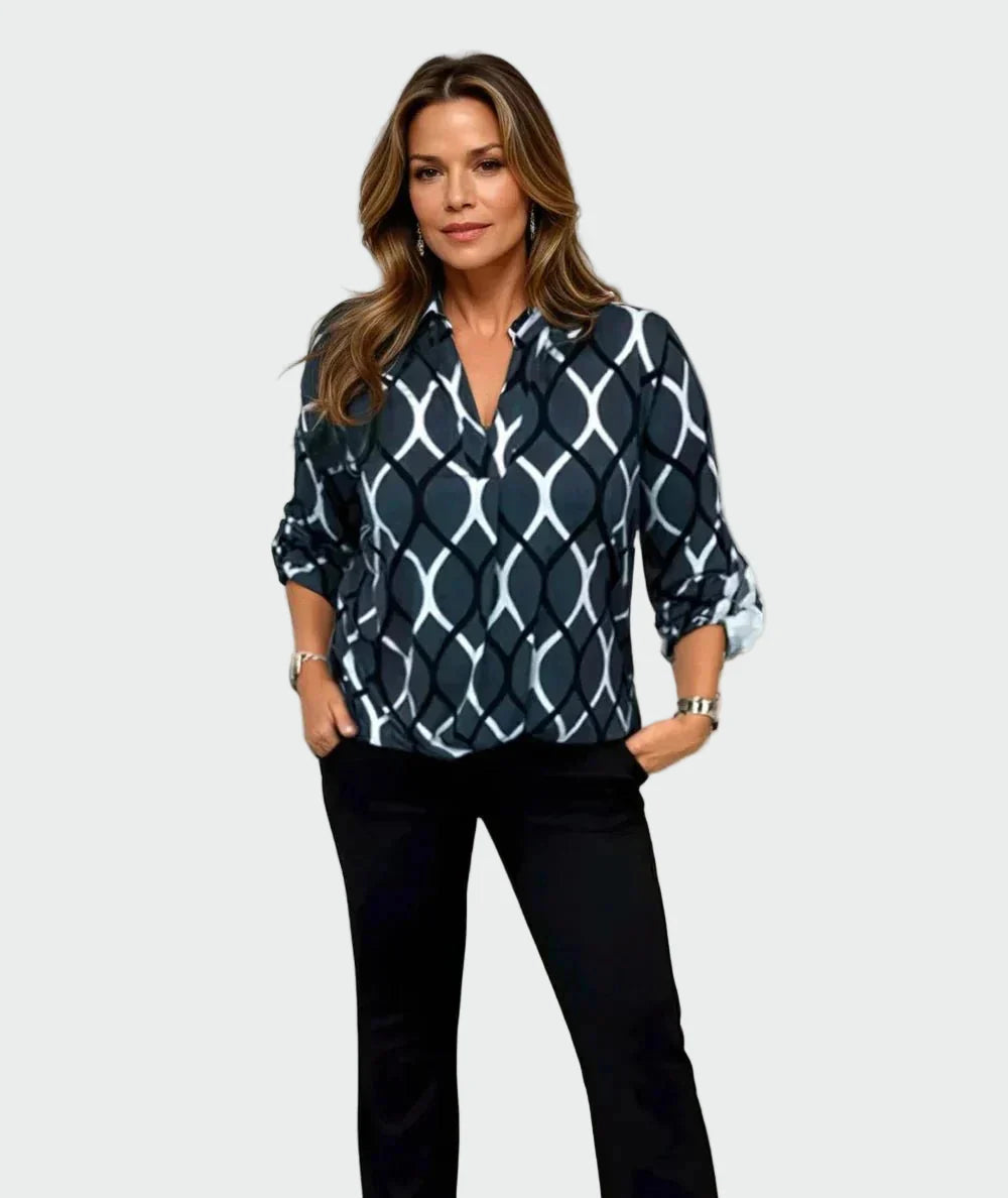 Kenna - Klasikiniai elegantiški marškinėliai