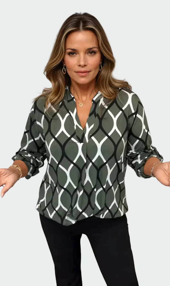 Kenna - Klasikiniai elegantiški marškinėliai