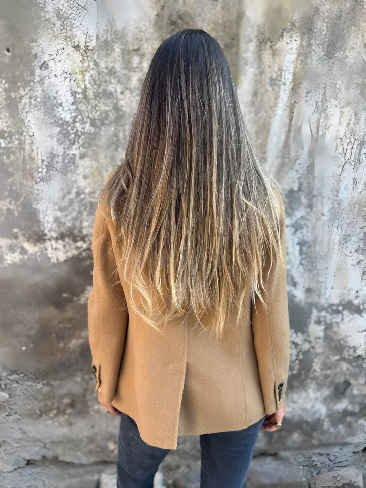 PHOEBE™ | Atsitiktinis švarkas su atvartais