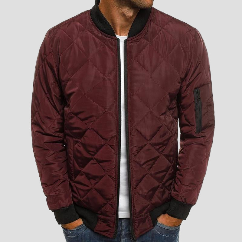 Heskor - Vyriškas dygsniuotas paltas