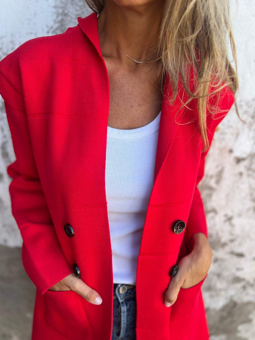 Seren - Gobtuvinė Mygtukinė Kardiganinė Striukė