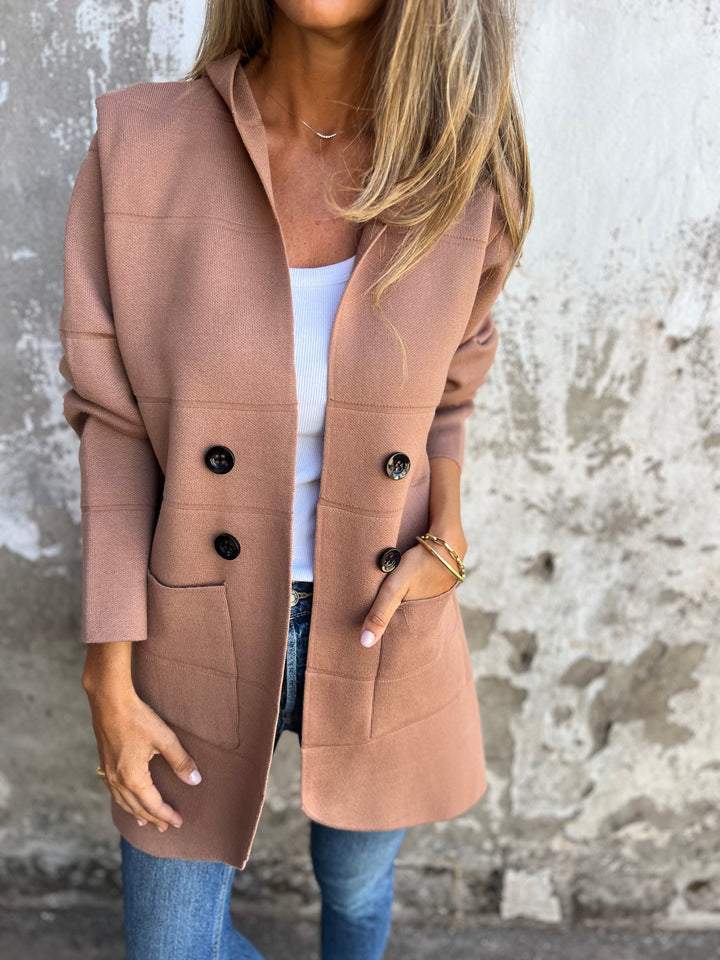 Seren - Gobtuvinė Mygtukinė Kardiganinė Striukė