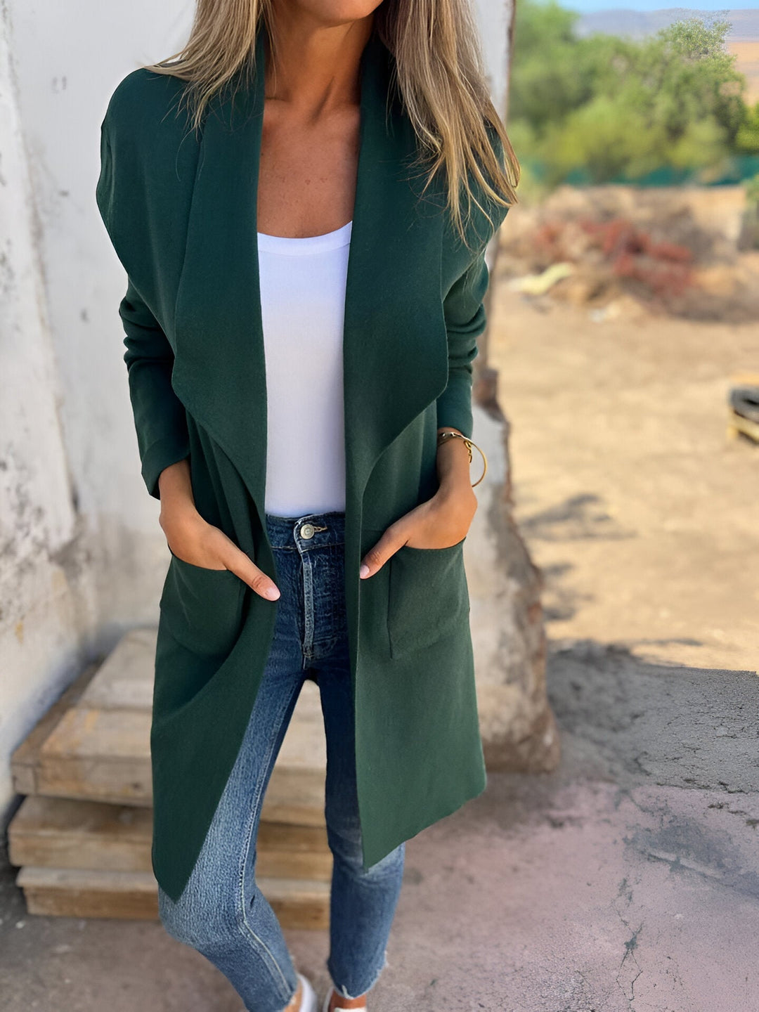 LILAH™ | Stilingas Dvigubas Kardiganas