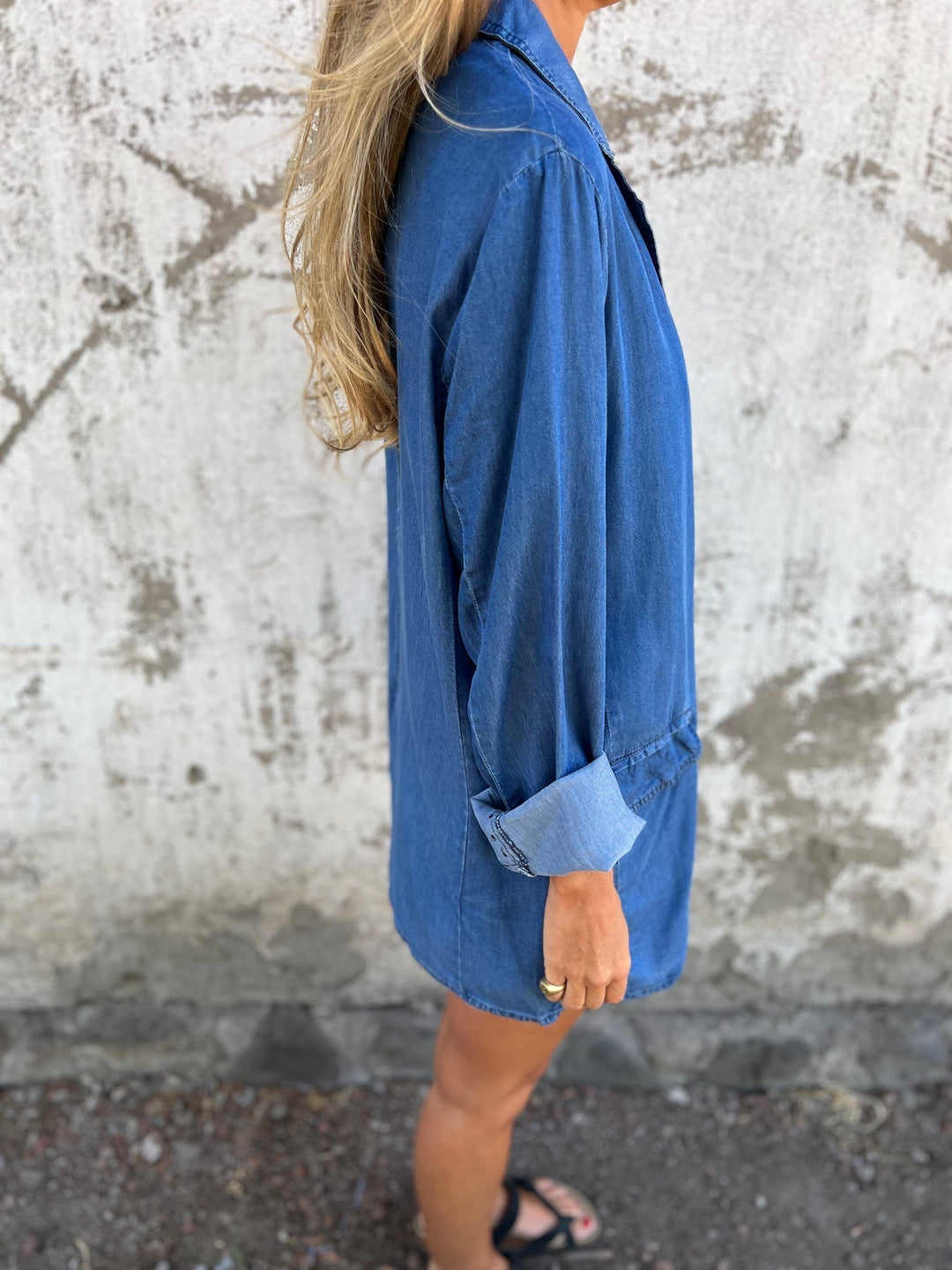 MAIA™ | Atsitiktinis džinsinis švarkas