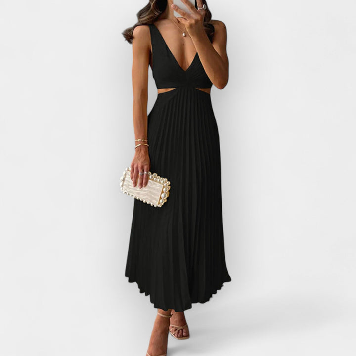 Midi Suknelė iš Satino